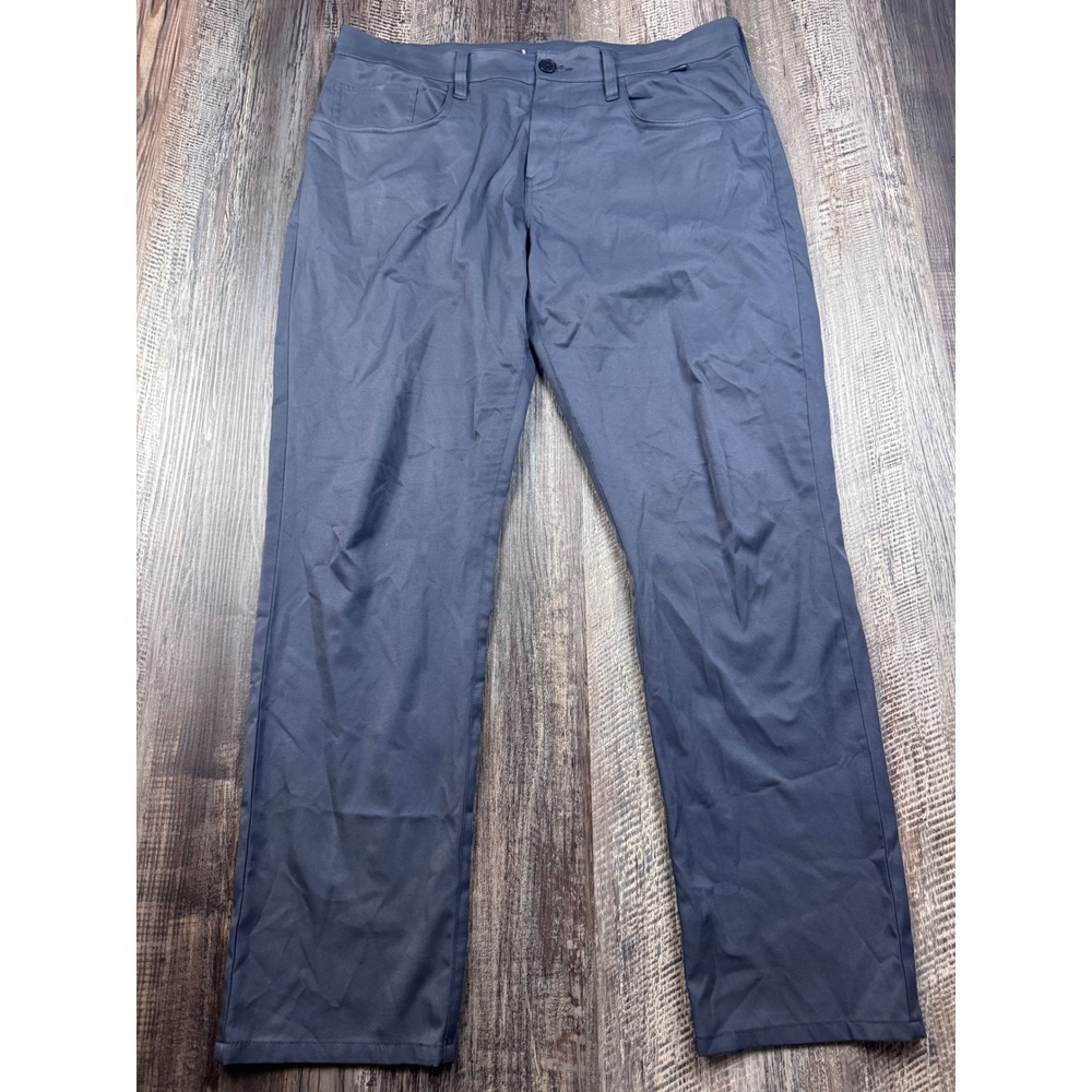 TravisMathew Mens The Open to Close Golf Pants Grey 34x28.5 RN123280